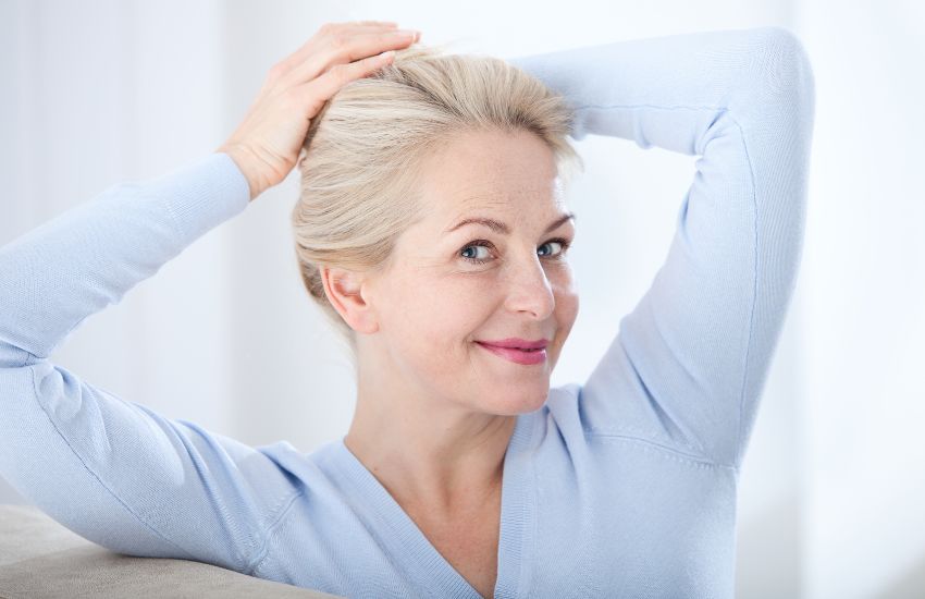 salute dei capelli in menopausa